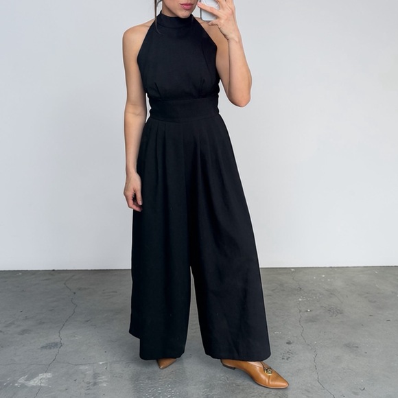 Pants - Vintage Linen Jumpsuit